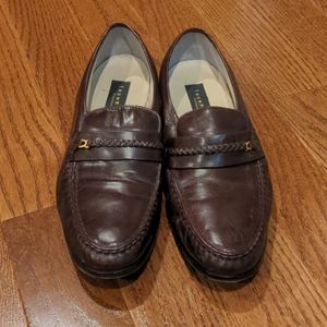 Thom McAn Brown Leather Dress Shoes